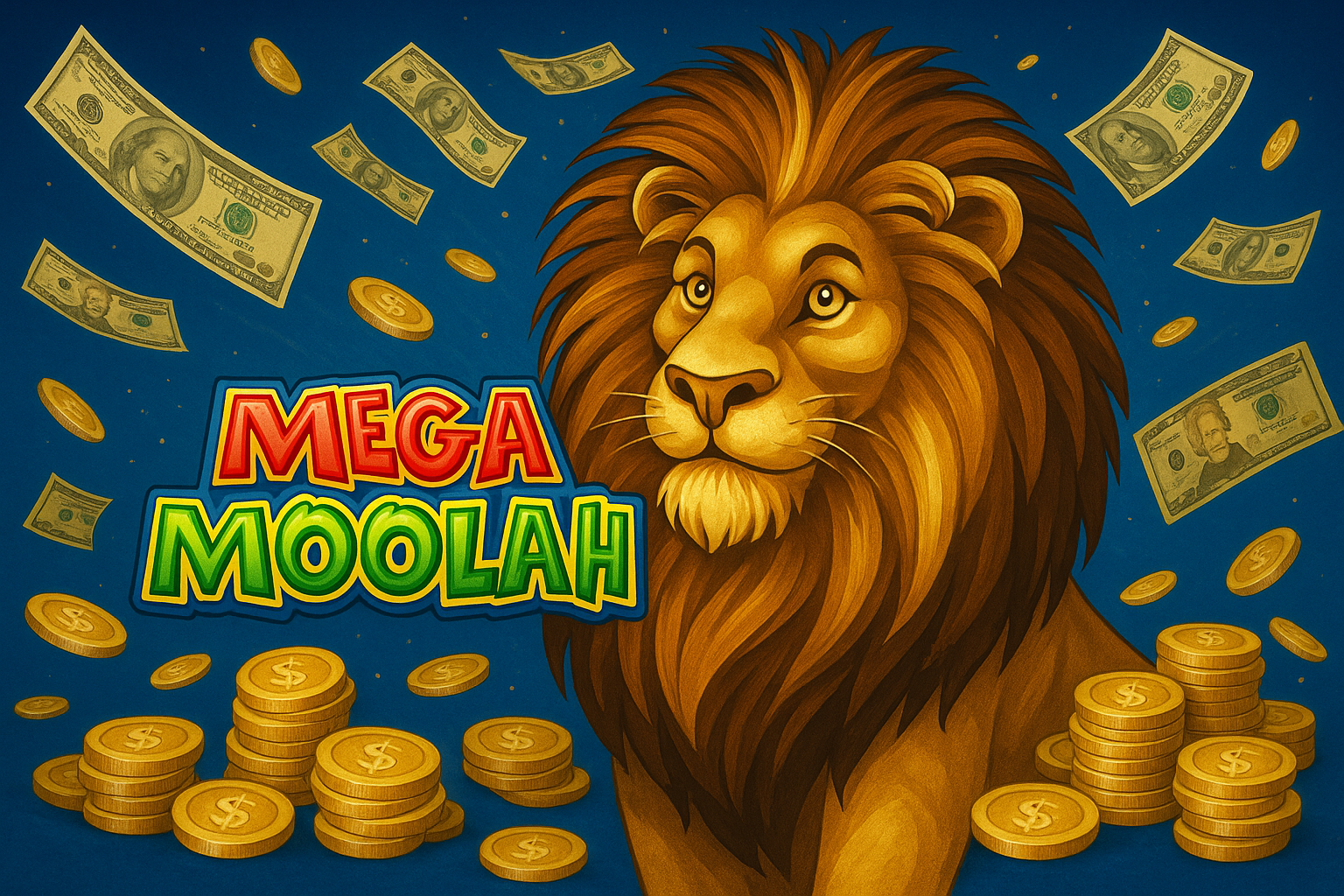 Mega Moolah BONG90 – Slot Jackpot Huyền Thoại
